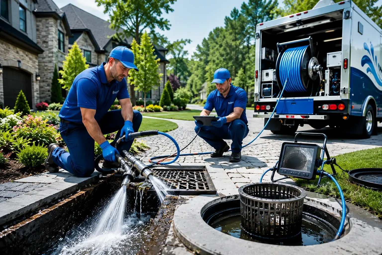 Local outdoor drain cleaning professionals in Foxboro, WI